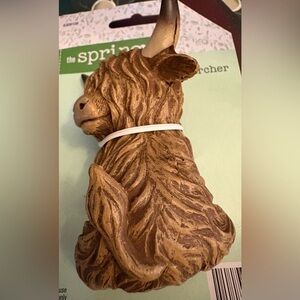 Hobby Lobby Highland Cow Pot Percher